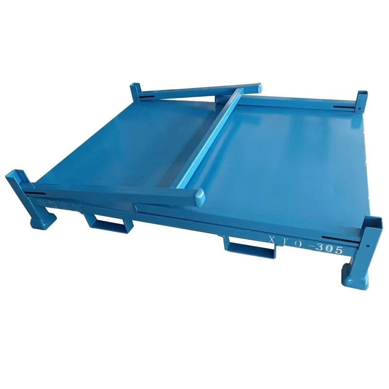 Foldable Stack Rack With Steel Plate
